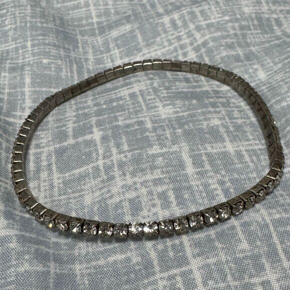 Vintage Rhinestone Tennis Bracelets Bundle of 3 - Picture 4 of 6